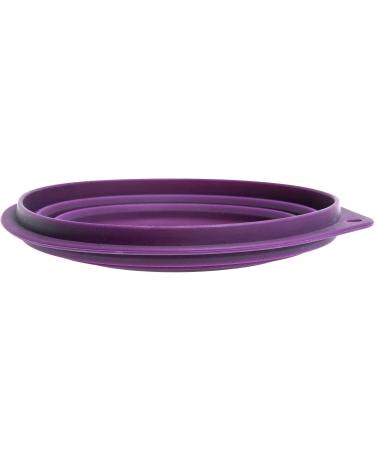 Buy Karlie Silicon Travel Bowl 1000ml - Foldable Purple Perfect for Pets - International Shipping - Buy Online on GoSupps.com