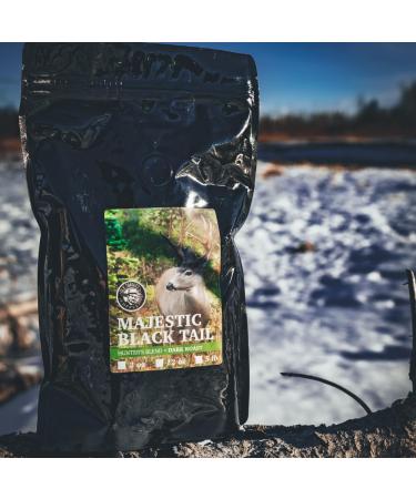 OLE Smokes Coffee | Whole Bean Coffee | Dark Roast | Hunter's Blend | "Majestic Black Tail" | 12 OZ Bag | Pack of 2 - Buy Online on GoSupps.com