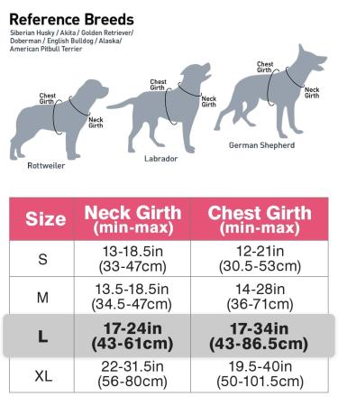 Joytale Large Dog Harness - Reflective Soft Padded Adjustable & Breathable with Control Handle - Pink (1 Pack) | Best for Anti-Pull & Comfort - Buy Online on GoSupps.com