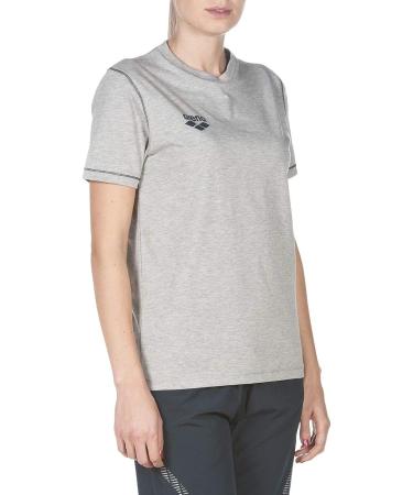 Arena Team Line Short Sleeve T-Shirt - Medium Grey Melange - 3X-Large - Men and Women - Buy Online on GoSupps.com