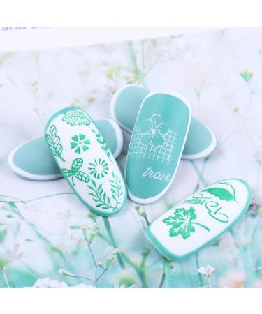 3-Piece Nail Stamping Kit | Butterfly Flower & Leaf Patterns | DIY Nail Art Templates for Stunning Manicures - Buy Online on GoSupps.com