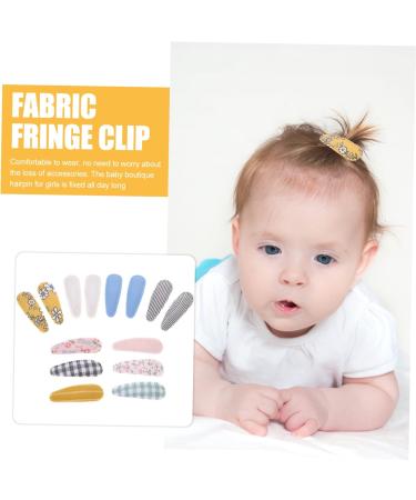 TOYANDONA 50 Pairs Fabric Bang Side Clip Kids Headdress Baby Tiara Barrette for Kids Girls Headdress Barrette for Girls Wire Wall Grid Girls Tiara Floral Headpiece Hair Toddler Bobby - Buy Online on GoSupps.com