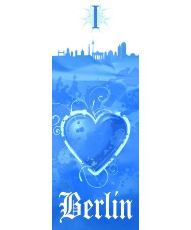 Hertha BSC Berlin Sweatband Set of 2 | Pulse Warmers & Wristband | I Love Berlin Bookmark - Shop Internationally! - Buy Online on GoSupps.com