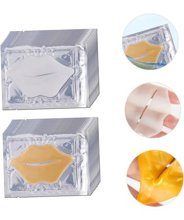 Happyyami Lot De 20 Masques L vres Hydratants Anti- ge Petits Nourrissants Et Apaisants Soin Labial Quotidien Pour Peaux Vari es Blanc Et Dor Usage Unique Protection Des L vres S ches - Buy Online on GoSupps.com