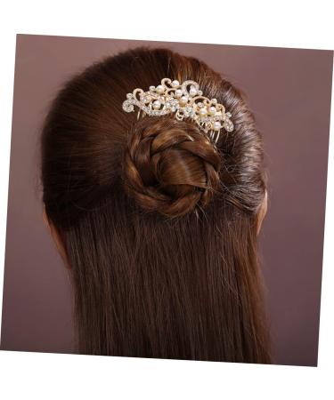 Gogogmee Costume Accessories Pearl Hairpin Combs Bridal Hair Clip Bridal Hair Comb Pearl and Womens Goody Hair Clips for Women Vintage Bridal Hair Comb Bride Bride Hair Comb - Buy Online on GoSupps.com