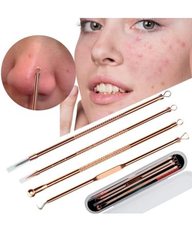4-Piece Stainless Steel Acne Needle & Blackhead Remover Tool Kit Effective Acne Extraction & Face Massage Whitekopf Comedone Extractor from China - Buy Online on GoSupps.com