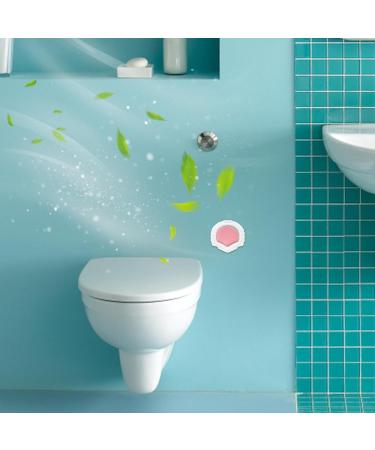 Fulenyi Bathroom Deodorizer - Long-Lasting Odor Remover & Air Freshener for Home | Pink - Buy Online on GoSupps.com