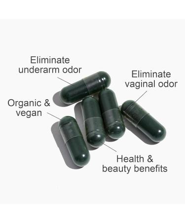 Generic Body Deodorizing Supplement Works Chlorophyll Capsules for Body Odor Pills for Body Odor Control Internal Deodorant Immune & Digestion Support Vegan Friendly (1pcs) Green 1 Count (Pack of 1) - Buy Online on GoSupps.com