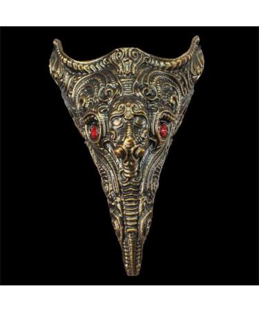 GonetreHalloween Resin Beak Face Cover Punk Face Cover with Rhinestone for Halloween Party Cosplay Costume Dress Up Props Gifts Bar Decors (-10352908) Gonetre7oudwv2i6x-08 - Buy Online on GoSupps.com
