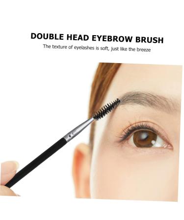Angoily 18 Pcs Double-Ended Eyebrow Brush Set - Professional Makeup Tools for Grooming & Mascara - Portable Eyelash Curler Included - Buy Online on GoSupps.com