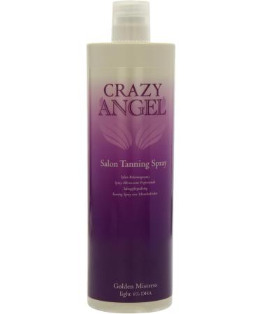 Crazy Angel Salon Tanning Spray Golden Mistress Light 6% DHA 1000ml - Buy Online on GoSupps.com