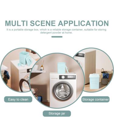 Zerodeko Bin 1 Set Washing Storage Bucket Powdered Laundry Tide Laundry Household Soap Bead Containers - Buy Online on GoSupps.com