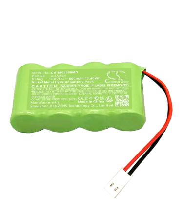 500mAh Replacement Battery Compatible with Kejian 2/3AAS4 Jaundice Meter KJ-8000