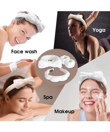 PONMMOQ Multifunctional Headband for Women - Cute Girl Style Headbands in Black - Ideal for Washing Face, Spa, Makeup, Skincare and Hair Care - Buy Online on GoSupps.com