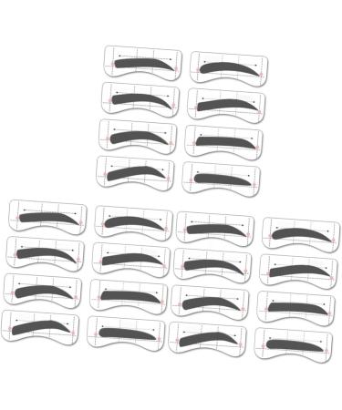 FOMIYES 96 Pairs 8 Eyeshadow Molds Eyebrow Makeup Tools Eyebrow Card Suite Eyebrow Marks Eyebrow Trimming - Buy Online on GoSupps.com