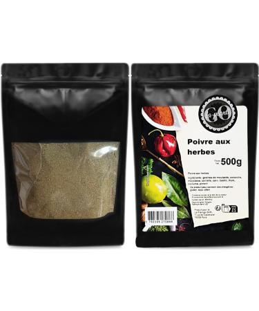 Herbal Pepper 500g - LA PLANTIGO A tasty choice herbal pepper powder 100% natural Pepper and spice blends high quality - Buy Online on GoSupps.com