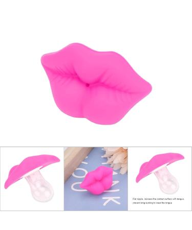 Buy Cute Lip Shaped Funny Baby Pacifier - Silicone Anti-Off Pink Pacifier for Infants - International Shipping Available - Buy Online on GoSupps.com