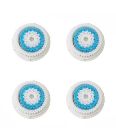 Compatible Replacement Facial Cleansing Brush, Skin Brightening Face Brush, Deep Pore Facial Brush Heads, Face Brush Head Replacement as Facial Cleaning Tool for Clogged and Enlarged Pores(4-Pack) - Buy Online on GoSupps.com