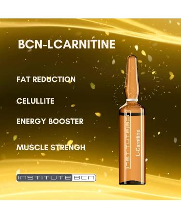 L-Carnitine Body Serum Ampoule - Contouring Cosmetic Serum - 10 x 5ml Ampoules Institute BCN Made in Spain - Buy Online on GoSupps.com