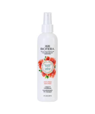 BIOTERA Anti Frizz Intense Smoothing Leave-in Conditioner | Extra Conditioning & Defrizzing | Frizzy or Unruly Hair | Vegan Leave-In Conditioner 8 Fl Oz (Pack of 1)