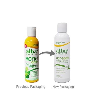 Alba Botanica Natural Acnedote Deep Pore Wash 6 oz (Pack of 11) - Buy Online on GoSupps.com