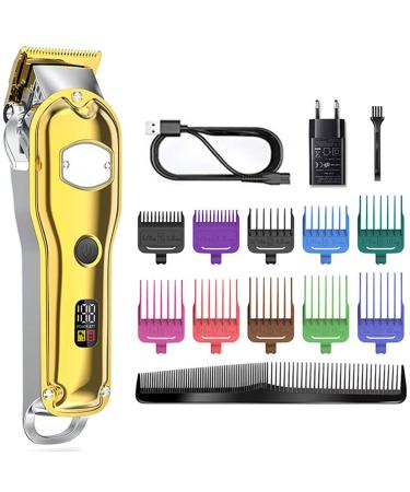Hair Clippers Professional cord cordless IPX7 hair trimmer electric 8W powerful hair clipper kit adjustable With Box