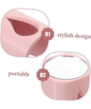VINTORKY Abs Face Steamer for Facial Deep Cleaning Mini Face Steamer Pink Face Steamer - Buy Online on GoSupps.com