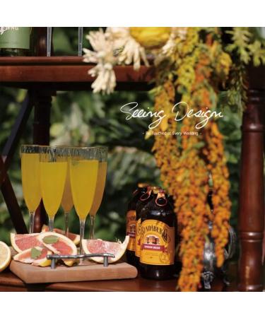 Tebery 18 Pack 6oz Clear Plastic Champagne Flute - Disposable Mimosa & Wine Glasses for Parties & Special Occasions - Buy Online on GoSupps.com