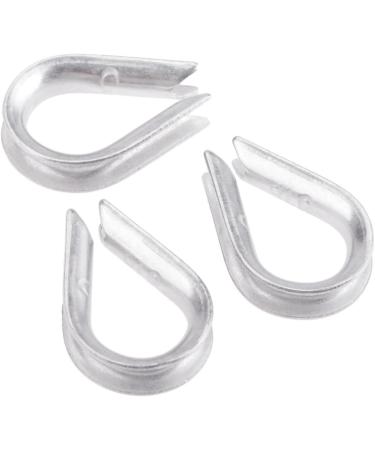 10Pcs 1/8 Wire Rope Chain Thimble for Boat Rigging | 316 Stainless | Anchor & Splicing Tool - Buy Online on GoSupps.com