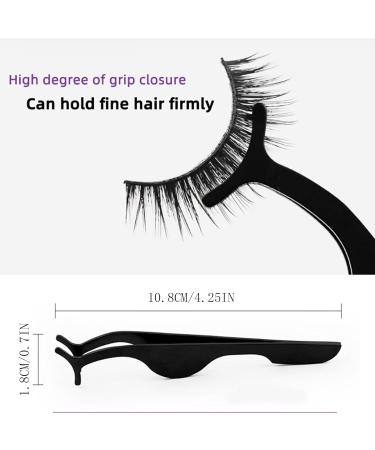 No Glue Lashes - 3 Pairs Stick Lashes | Natural Look No Glue Needed False Lashes Natural Look Easy To Apply Contact Lens Friendly - Buy Online on GoSupps.com