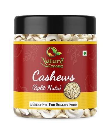 Nature Connect Cashews Nuts Broken 2 Pieces - 250 gms | Split broken Cashews Nuts_Packing May Vary