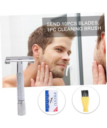Frcolor Men's Electric Shaver - Double-Sided Razor for Smooth Traditional Shaving | International Shipping Available - Buy Online on GoSupps.com