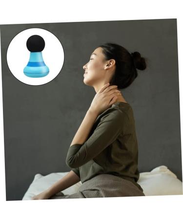 Buy BUIFULSIC 1STK Hand Massage Device - Portable Fascia Gun for Pain Relief | Comfortable Body Massage Tool - Blue 11.5x7.5cm - Buy Online on GoSupps.com