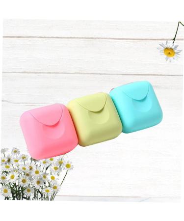 Ciieeo 3pcs Box Soap Holder Soap Box Handmade Soap As Shown 7cm*7cm*4cm - Buy Online on GoSupps.com