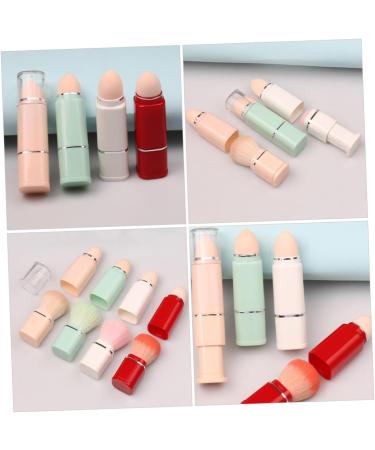 Housoutil 2 in 1 Makeup Brush Bb Cream Brush Retractable Blush Brush Makeup Tool Foundation Applicator Bronzer Brush Contour Brush Sponge Brush Travel Artificial Fiber - Buy Online on GoSupps.com