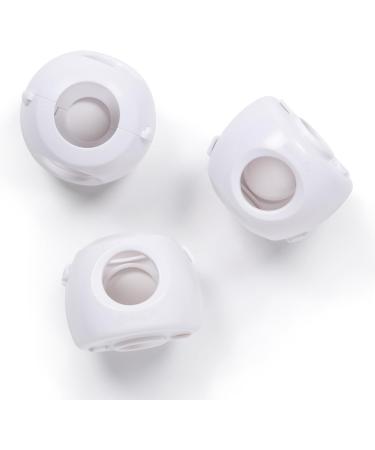 Safety 1st Parent Grip Door Knob Covers - White - Pack of 3 - Childproofing Essential - Buy Online on GoSupps.com