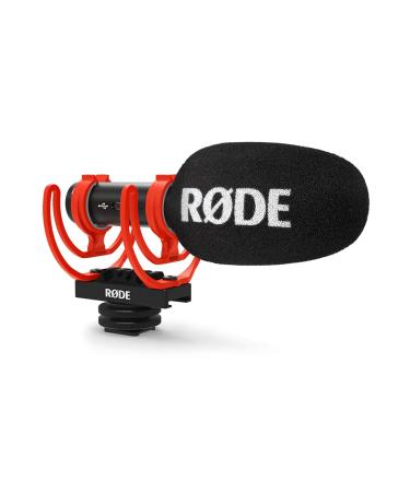 Rode VideoMic GO II Camera-Mount Lightweight Directional Microphone