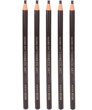 Eyebrow Pencil Set Easy Drawing 5 Piece Pencil 4-in-1 Eyebrow Pencil Sharpener Shatterproof for Beauty Salons (Brown Eyebrow Pencil) brauner Augenbrauenstift - Buy Online on GoSupps.com
