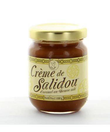 Caramel cream with salted butter (Salidou) from France 100g Cr me de Salidou fabriqu e en Bretagne