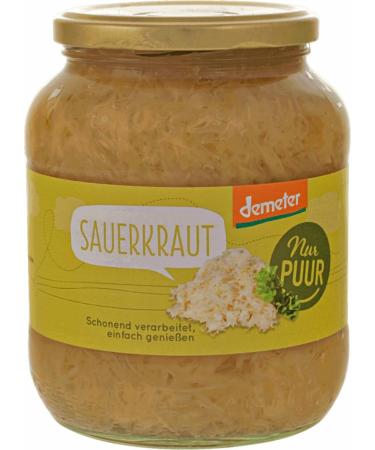 nur puur organic sauerkraut Demeter (1 x 680 gr)