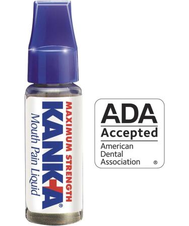 Kank-A Mouth Pain Liquid .33 FL OZ - Fast-Acting Relief for Oral Discomfort - Buy Online on GoSupps.com
