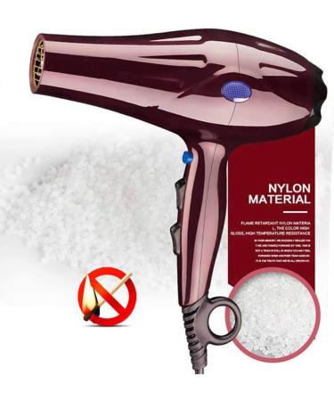2200W Ionic Hair Dryer Professtional Hair Dryer Salon Hairdryer 2 Speed and 3 Heat with Cool Button Diffuser and Concentrator Overheat Protection Low Noise Lightweight for Home Use Travel - Buy Online on GoSupps.com