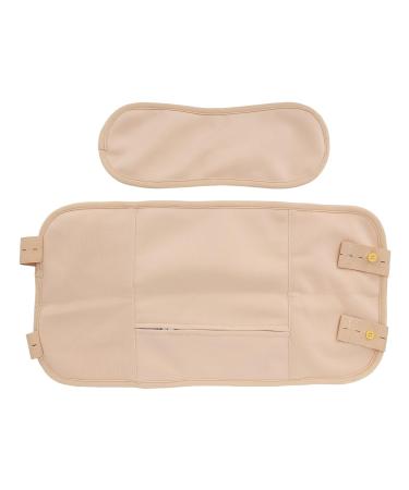 Castor Oil Neck Gap & Packing Set | Reusable Soft Wrap for Neck & Waist | Adjustable Solution for Insomnia Relief - Buy Online on GoSupps.com