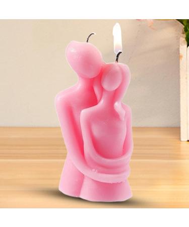 Couple Body Shaped Candle | Love Candle Sculpture | Unique Home Decor for Couples | Perfect Gift for Offices & Home - Buy Online on GoSupps.com