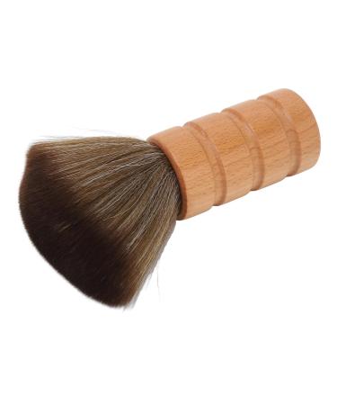 Premium Hair Razor Brush for Men - Wooden Handle Nylon Bristles for Perfect Shaving & Beard Care - Buy Online on GoSupps.com