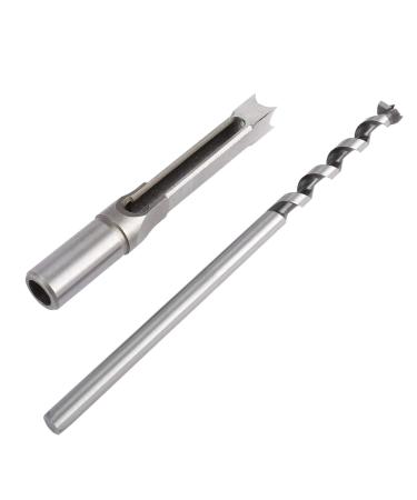 7 pcs Square Hole Mortise Chisel Drill Bit Tools 3/4 5/8 9/16 1/2 3/8 5/16 1/4  HSS Woodworking Hole Saw Mortising Chisel Drill Bit Set - Buy Online on GoSupps.com