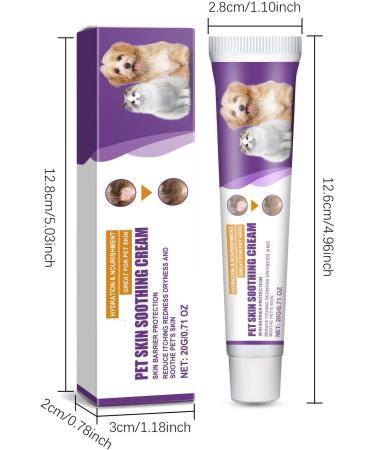 Pet skin cream dog skin care | Moisturizing cream for healthy skin nourishing and non-greasy agent Moisturizing cream for dry dog skin - Buy Online on GoSupps.com