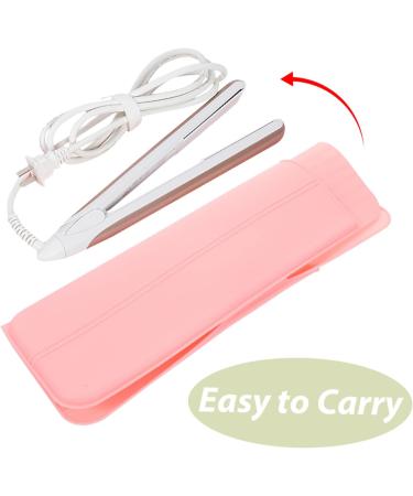 Beaupretty Curling Iron Insulation Bag - Travel Size Hair Dryer & Curling Iron Storage Pouch - Stylish Pink Carrier for Easy Travel & Organization - Buy Online on GoSupps.com