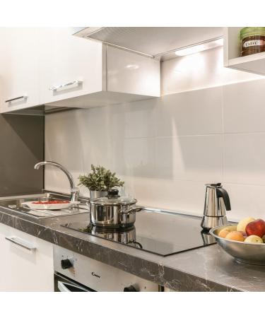 24 Electric Radiant Cooktop with 4 Burners, Smooth Ceramic Glass, 9 Power Levels, Timer Function and Child Lock - 240V - Buy Online on GoSupps.com