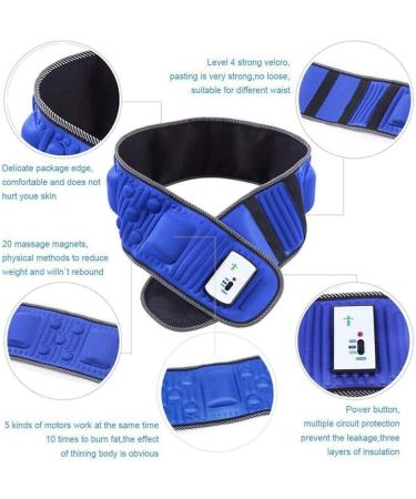 Pruoyoy Massage Slimming Device - Professional Vibration Body Belt & Fat Burning Abdominal Massager for Women - Buy Online on GoSupps.com